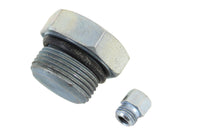 HARLEY Kickstarterabdeckung Einfüllstopfen und Entlüftungsschrauben-Kit Passend für 1937-1952 EL, 1941-1952 FL,