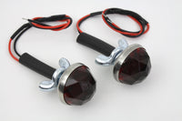HARLEY Red LED Reflector Set fits 0-  Custom, application