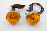 HARLEY Amber LED Reflektor-Set Passend für 0-Custom, Applikation