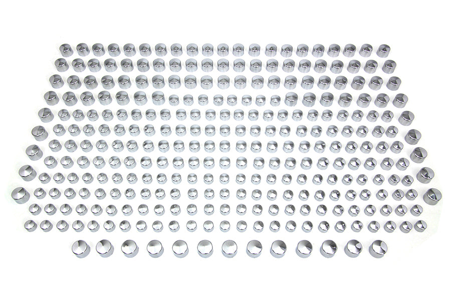 HARLEY Wyatt Gatling Chrome Cap Assortment fits 0-  All,