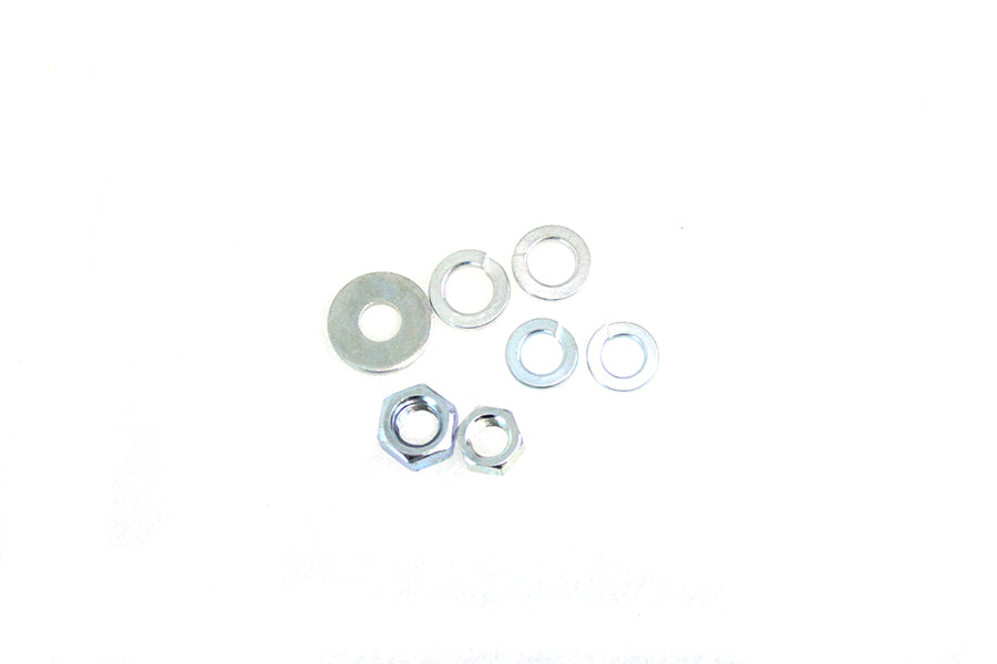 HARLEY Spring Fork Nut and Washer Kit Zicad Plated fits 1941-1948 FL,  1941-1948 EL,