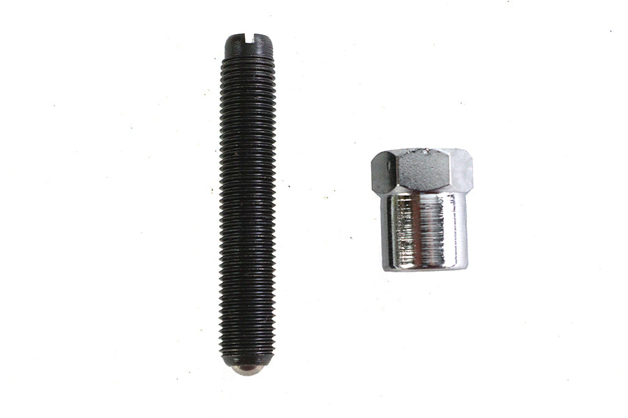 HARLEY Kupplungskugelende Einstellschraubensatz passend für 1941-1984 FL, 1971-1984 FX,