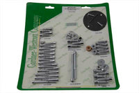 HARLEY Motor-Verkleidungsschraubensatz Inbus Chrom passend für 1986-1990 XL,