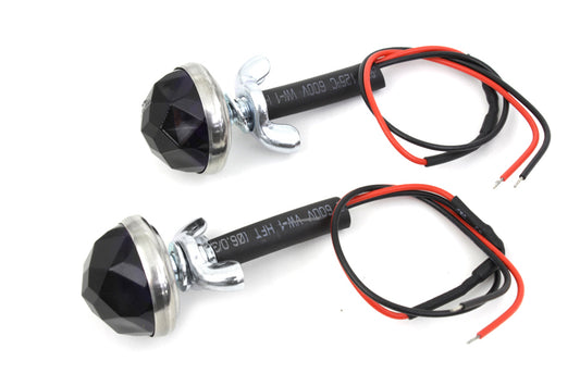 HARLEY Purple LED Reflector Set Fits 0-  Custom, application