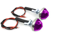 HARLEY Lila LED Reflektor Set Passend für 0-  Custom, Anwendung