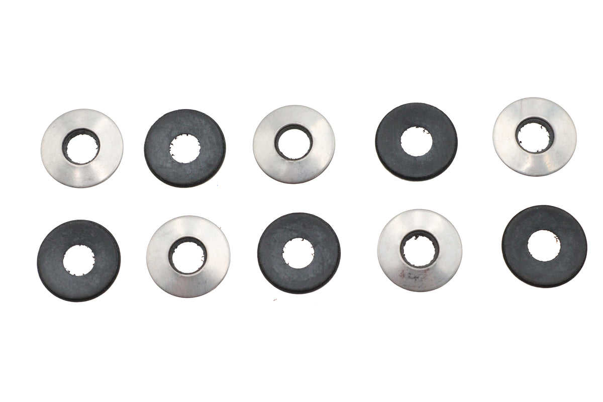 HARLEY 5/16 inch Fender Washers Neoprene and Stainless Steel Fits
