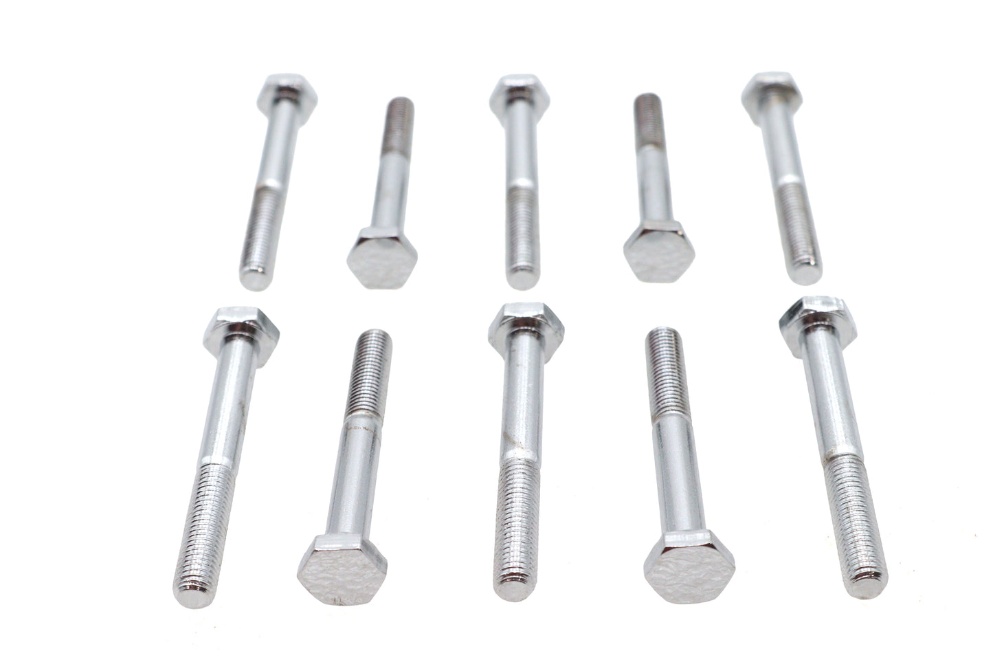 HARLEY Chrom Sechskant-Kappenschrauben 1/4 Zoll x 2 Passend für 0- Alle, Modelle
