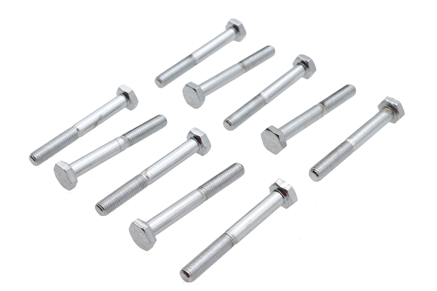 HARLEY Chrom Sechskant-Kappenschrauben 1/4 Zoll x 2 Passend für 0- Alle, Modelle