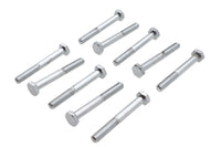 HARLEY Chrom Sechskant-Kappenschrauben 1/4 Zoll x 2 Passend für 0- Alle, Modelle