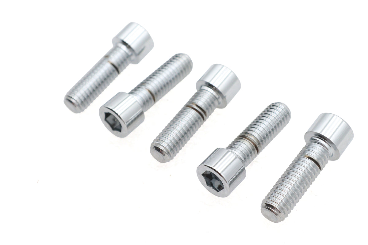 HARLEY Chrom Sechskantschraube 3/8 Zoll-16 x 1-1/4 Zoll Passt für 0- Alle Modelle