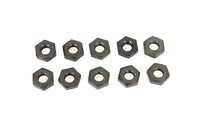 HARLEY parkerisierte Sechskantmuttern 7/16 Zoll-20 Passend für 1929-1952 WL, 1936-1940 EL, 1941-1964 FL,