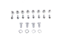 HARLEY Fender Mount Chrome Allen Screw Kit fits 1973-1984 FX,  1973-1984 XL,  1982-1994 FXR,  1982-1994 FXR,