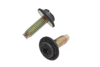 HARLEY Ultima Brush Plate Fastener Kit Black Fits 0-  Replacement, for 1.4 and 1.75KW Thunderfire St
