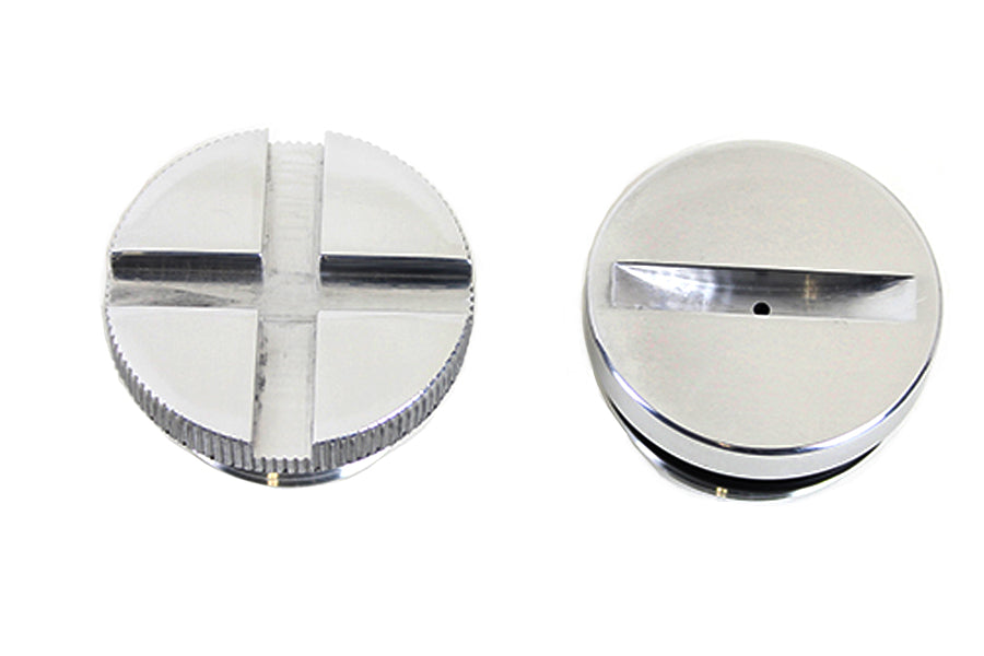 HARLEY Polierte Primärdeckel-Kappe Satz Passend für 1971-1976 XL,