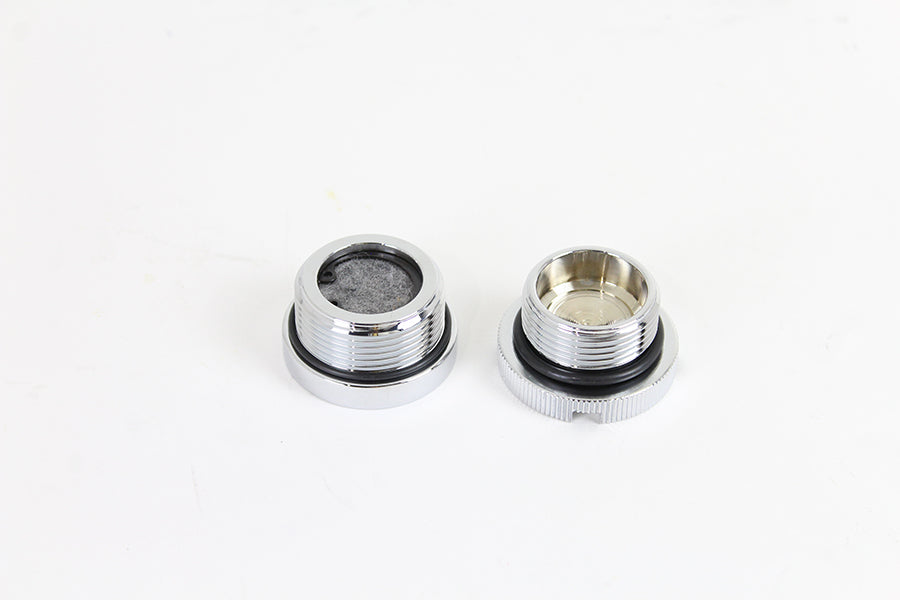 HARLEY Chrom Primär-Abdeckungskappensatz passend für 1971-1976 XL,