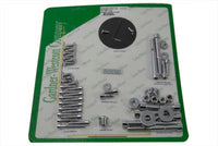 HARLEY Chrom Inbus-Motorschrauben-Kit passend für 1971–1976 FX, 1970–1976 FL,