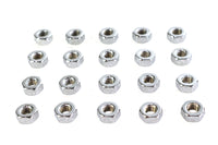 HARLEY Chrom Sechskantmuttern 1/4 Zoll-28 Passend für 0- Alle Modelle