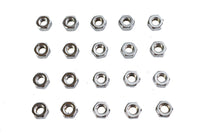 HARLEY Chrom Sechskantmuttern 1/4 Zoll-28 Passend für 0- Alle Modelle