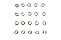 HARLEY Chrom-Sechskantmuttern 3/8 Zoll-16 Passend für 0- Alle, Modelle