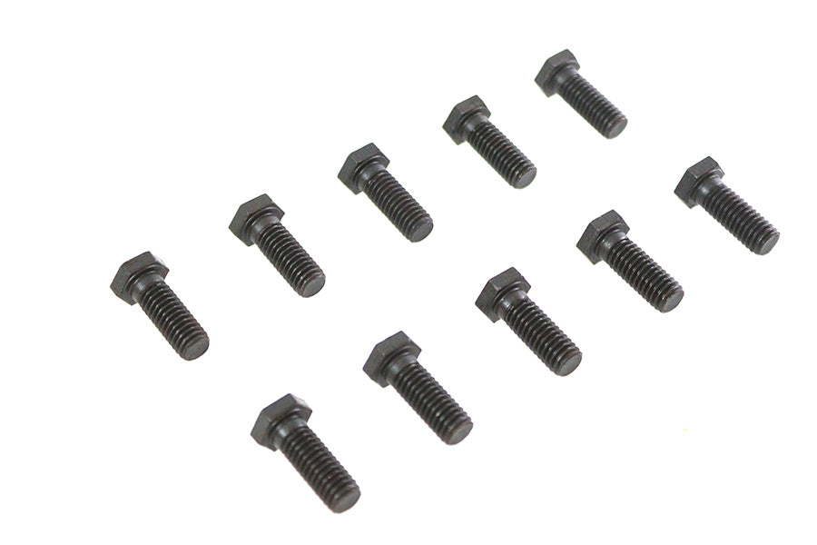 HARLEY Gary Bang Thin 3/8 Zoll-16 x 1 Zoll Sechskantschraube Schwarz Passt 1973-1980 FL, Vorne oder Hinten 1973