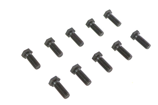 ハーレー ゲイリー バンシン 3/8インチ-16 x 1インチ 六角頭ボルト ブラック 1973-1980 FL用 フロントまたはリア 1973