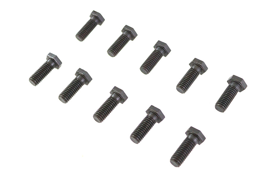 HARLEY Gary Bang Thin 3/8 Zoll-16 x 1 Zoll Sechskantschraube Schwarz Passt 1973-1980 FL, Vorne oder Hinten 1973