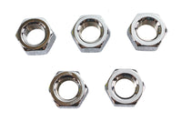 HARLEY Chrome Hex Nuts 5/8 inch-11 Fits 0-  All, Models