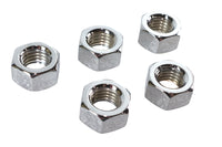 HARLEY Chrome Hex Nuts 5/8 inch-11 Fits 0-  All, Models