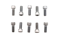 HARLEY Allen Socket Cap Bolt Knurled Chrome 1/4 inch X 5/8 inch Fits 0-  All, Models