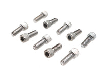 HARLEY Allen Socket Cap Bolt Knurled Chrome 1/4 inch X 5/8 inch Fits 0-  All, Models