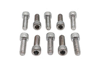 Allen Socket Cap Bolt Knurled Chrome 1/4 inch X 3/4 inch