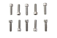 Allen Socket Cap Bolt Knurled Chrome 1/4 inch X 7/8 inch