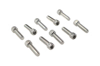 Allen Socket Cap Bolt Knurled Chrome 1/4 inch X 7/8 inch