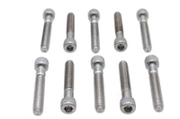 HARLEY Allen Socket Cap Bolt Knurled Chrome 1/4 inch X 1-1/2 inch Fits 0-  All, Models