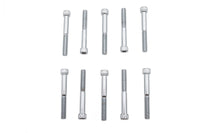 Allen Socket Cap Bolt Knurled Chrome 1/4 inch X 2 inch