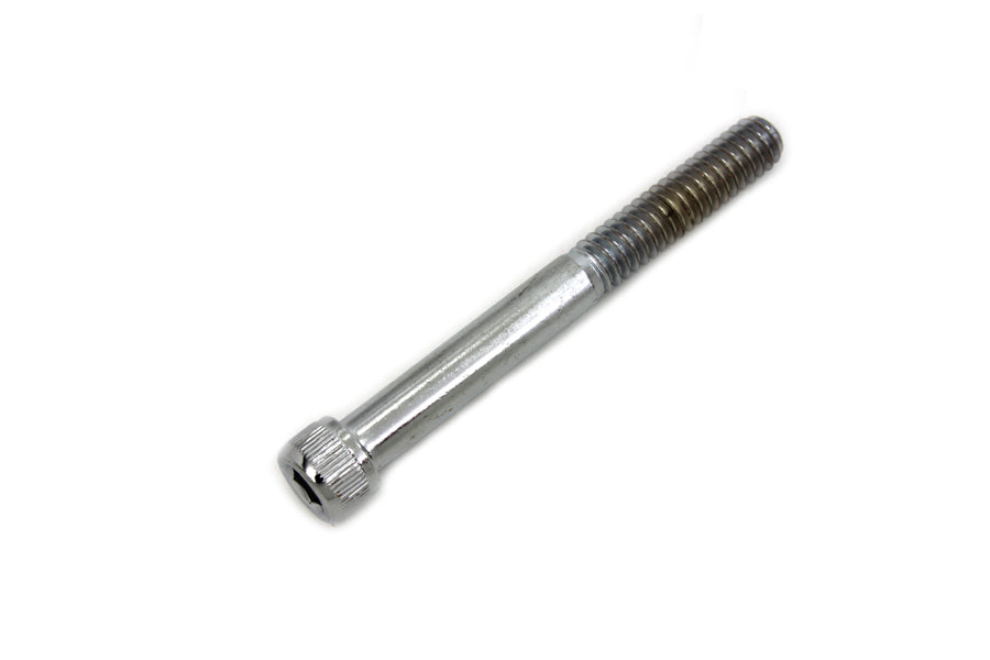 HARLEY Inbusschraube gerändelt Chrom 1/4 Zoll-20 X 2-1/4 Zoll Passend für 0- Alle, Modelle