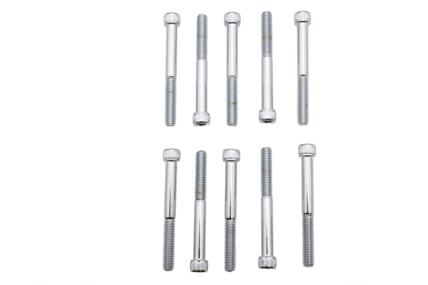 HARLEY Inbusschraube mit Rändelung Chrom 1/4 Zoll-20 X 2-1/4 Zoll Passend für 0- Alle, Modelle