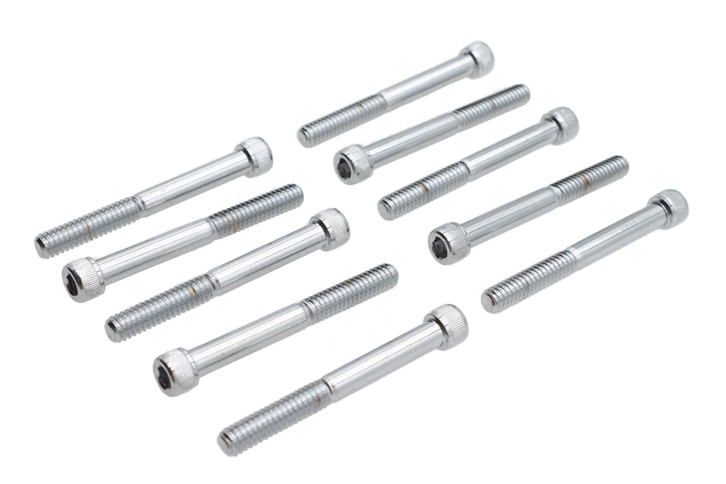 HARLEY Inbusschraube mit Rändelung Chrom 1/4 Zoll-20 X 2-1/4 Zoll Passend für 0- Alle, Modelle
