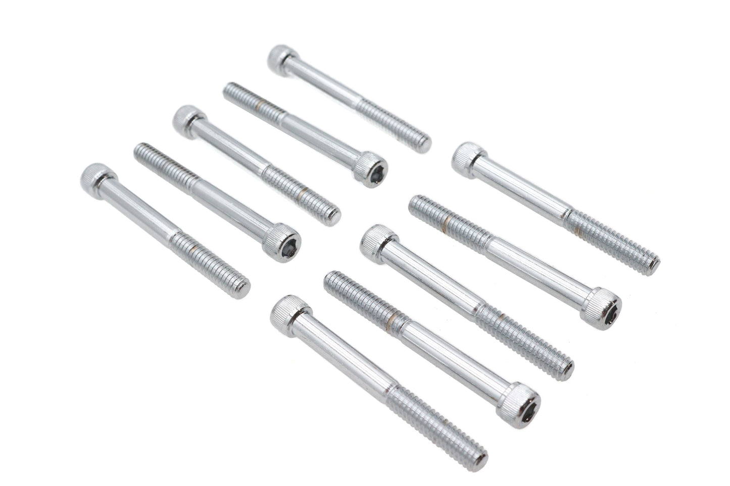 HARLEY Inbusschraube mit Rändelung Chrom 1/4 Zoll-20 X 2-1/4 Zoll Passend für 0- Alle, Modelle
