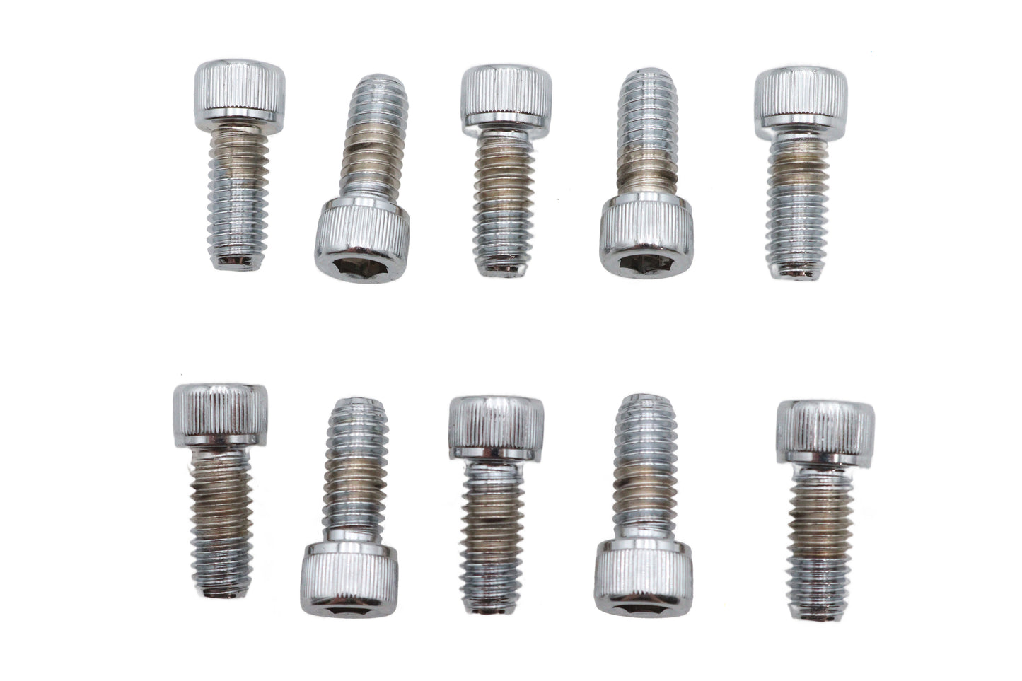 HARLEY Allen Socket Cap Bolt Knurled Chrome 5/16 inch X 3/4 inch Fits 0-  All, Models