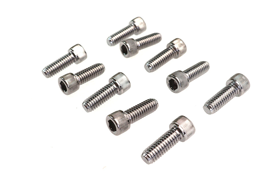 HARLEY Inbusschraube mit gerändeltem Chromkopf 5/16 Zoll X 7/8 Zoll Passend für 0- Alle Modelle