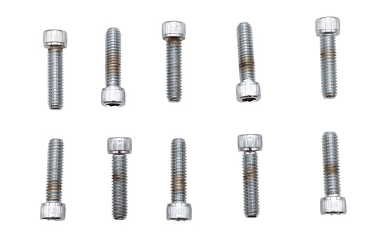 HARLEY アレンソケットキャップボルト ローレット クローム 5/16インチ X 1-1/4インチ 0-全モデル対応