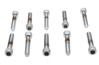 HARLEY Allen Socket Cap Bolt Knurled Chrome 5/16 inch X 1-1/2 inch Fits 0-  All, Models