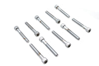 Allen Socket Cap Bolt Knurled Chrome 5/16-18 inch X 2 inch