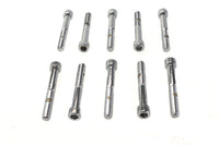 HARLEY Innensechskant Zylinderkopfschraube gerändelt Chrom 5/16-18 Zoll X 2-1/4 Zoll Passend für 0- Alle, Modelle