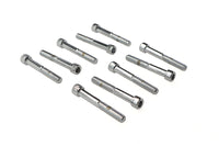 HARLEY Innensechskant Zylinderkopfschraube gerändelt Chrom 5/16-18 Zoll X 2-1/4 Zoll Passend für 0- Alle, Modelle