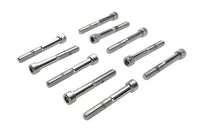 HARLEY Innensechskant Zylinderkopfschraube gerändelt Chrom 5/16-18 Zoll X 2-1/4 Zoll Passend für 0- Alle, Modelle