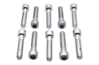 HARLEY Innensechskant-Zylinderkopfschraube gerändelt Chrom 3/8 Zoll X 1-3/4 Zoll Passend für 0- Alle, Modelle