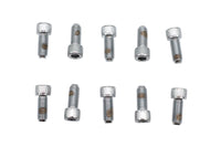 HARLEY Allen Socket Cap Bolt Knurled Chrome 1/4 inch x 5/8 inch Fits 0-  All, Models