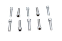 HARLEY Inbusschraube mit Rändelung, Chrom 1/4 Zoll x 1 Zoll Passend für 0- Alle, Modelle
